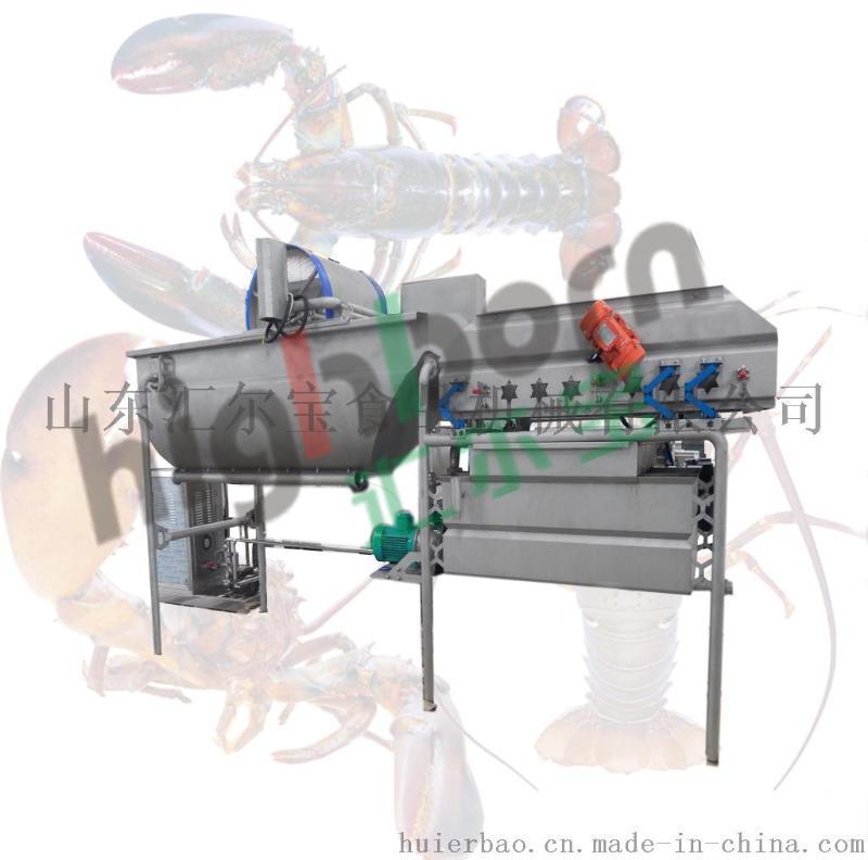 洗虾机 龙虾清洗机 超声波龙虾清洗设备 龙虾臭氧清洗机
